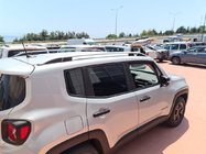 Fiat 500X 2014–2024 Střešní ližiny Skyport (matná šedá) fotografie 2