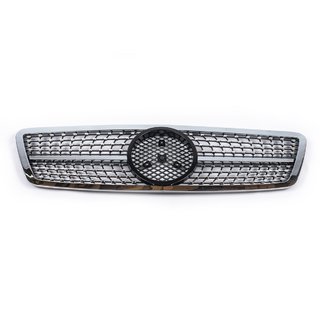 Přední maska chladiče Diamond Silver Mercedes C-Class W203 2000–2007 fotografie 2