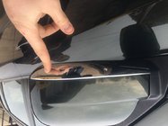 Hyundai Tucson JM 2004– VÝPRODEJ!!! Chromové lišty na zrcátka – horní část (plast) fotografie 4