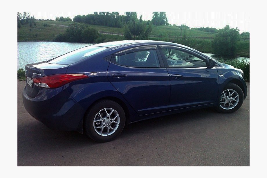 Hyundai Elantra (MD/UD) 2011–2015 Deflektory oken (4 ks, Cobra) Image