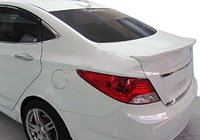 Hyundai Accent 2011–2017 Spoiler Meliset (k lakování) fotografie 1