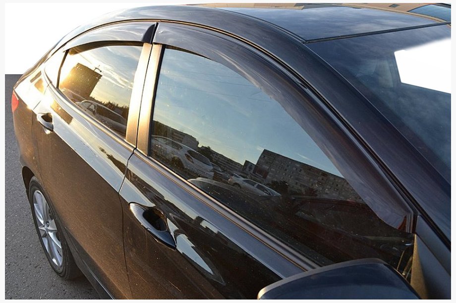 Hyundai Accent 2011–2017 Ofuky oken (sedan, 4 ks, Cobra) Image