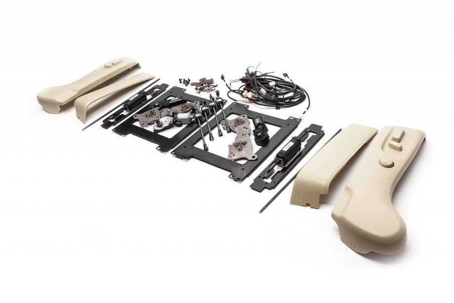 Toyota Land Cruiser Prado 150 2009–2023 Sada mechanismů elektrického sedadla (2 ks) Fotografie 1