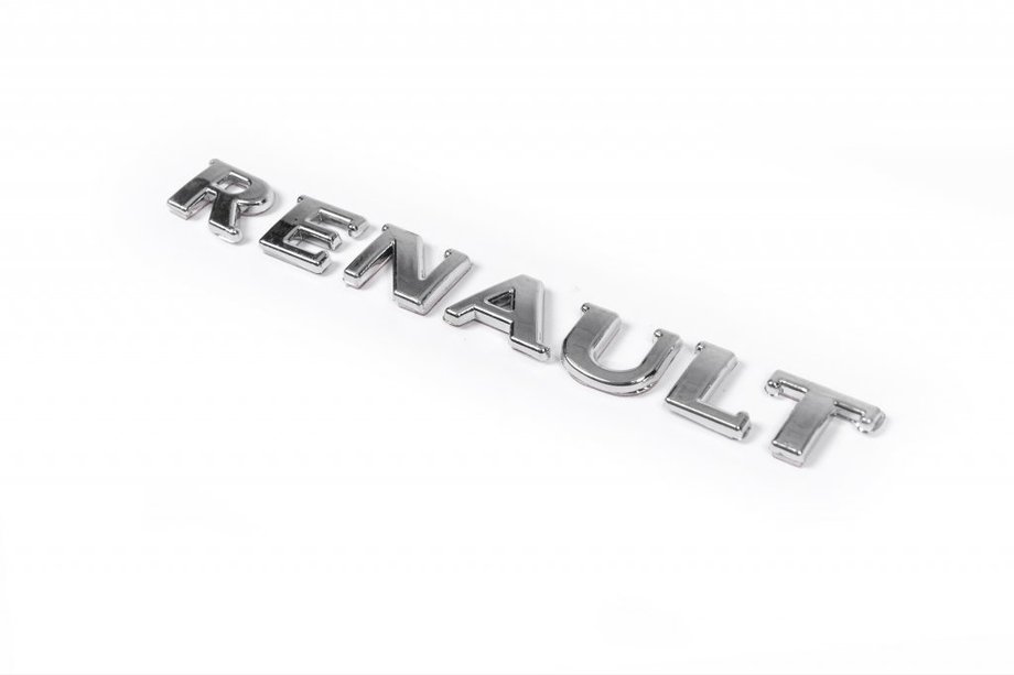 Renault Clio III 2005–2012 Nápis Renault r1032 (133×18 mm) Image