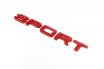 Range Rover Sport 2005–2013 Nápis Sport (červený) fotografie 1