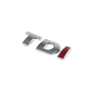 Nápis TDI fotografie 1