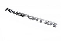 Volkswagen T5 2010–2015 Emblém – nápis Transporter 7E0 853 687 739 (šikmé písmo) fotografie 1