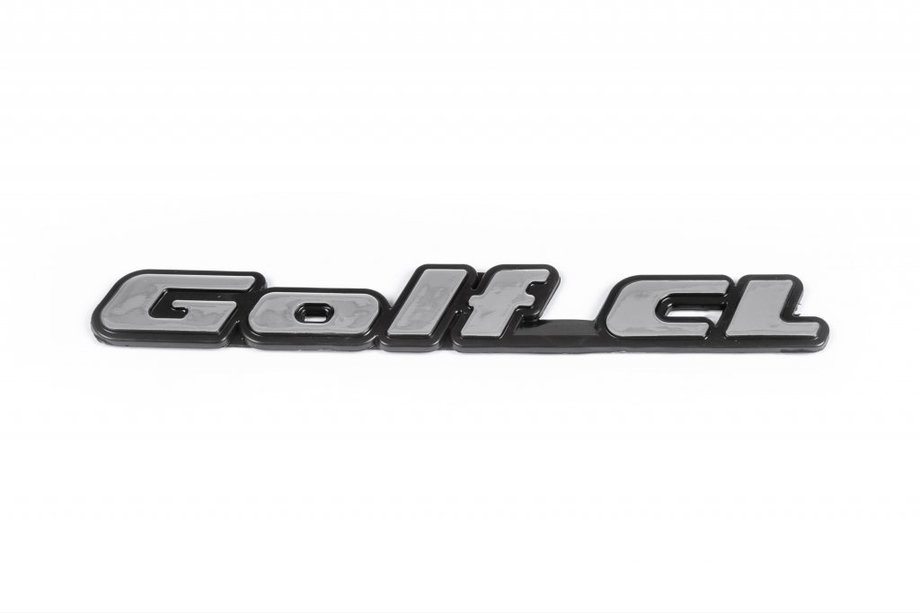 Volkswagen Golf 2 1983–1992 Nápis Golf CL 195 mm (Turecko) Image