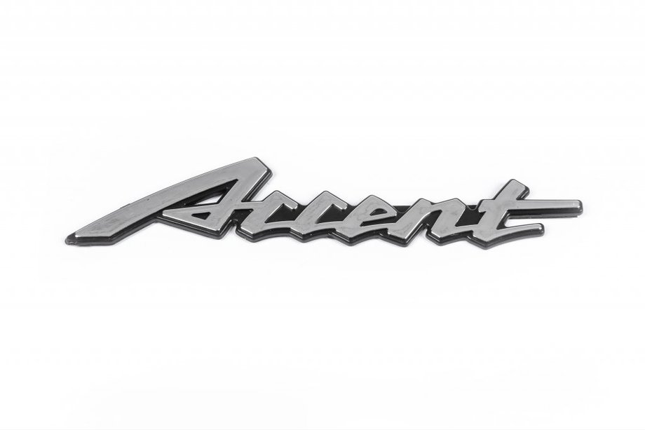 Hyundai Accent 2000–2006 Nápis Accent 16 cm (Turecko) Image