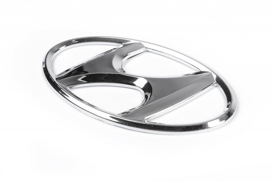 Hyundai Elantra (HD) 2006–2011 Samolepicí emblém, 125 mm (65 mm) Image