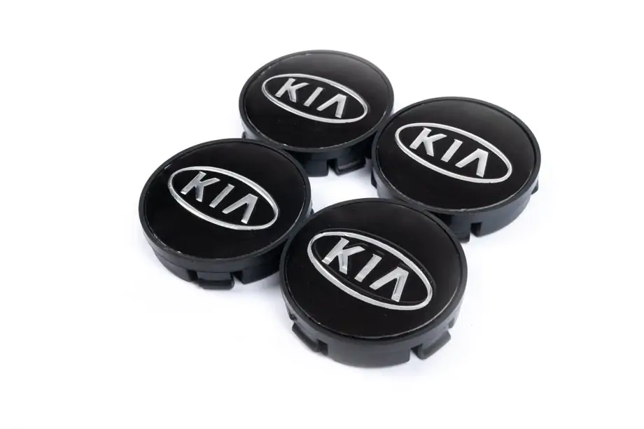 KIA Středové krytky do disků 57/55,5 mm kia60tur (4 ks) Fotografie 1