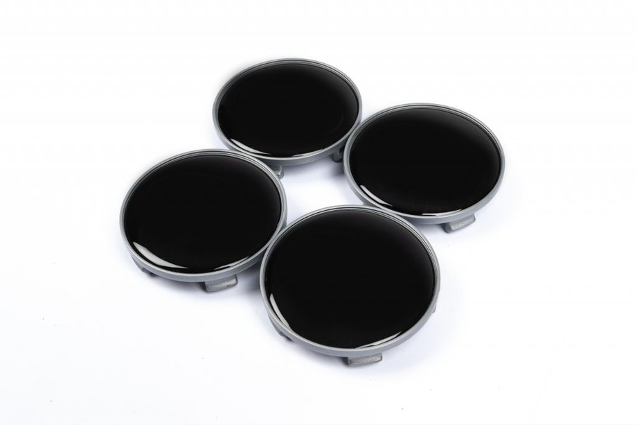Toyota Středové krytky do disků 57/55,5 mm V1 černé (4 ks) Image