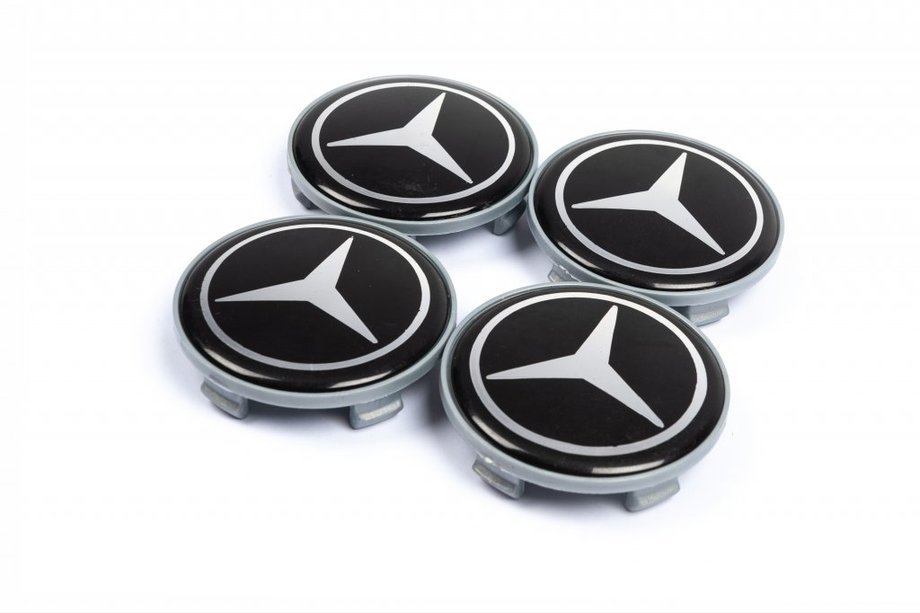 Mercedes-Benz Středové krytky kol 57 mm/55,5 mm V1 (4 ks) Image