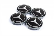 Mercedes-Benz Středové krytky kol 57 mm/55,5 mm V1 (4 ks) fotografie 1