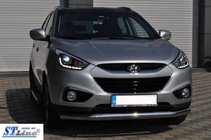 Hyundai IX-35 2010–2015 Přední ochranný rám ST008 (nerez) fotografie 6