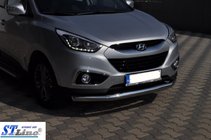 Hyundai IX-35 2010–2015 Přední ochranný rám ST008 (nerez) fotografie 4