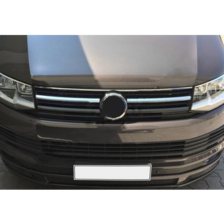 Nerezové chromové lišty na horní masku chladiče 2015-2019 (2 ks) Volkswagen T6 2015–2024 fotografie 1