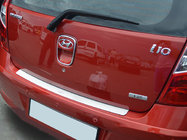 Hyundai I-10 2014–2017 Nerezová lišta zadního nárazníku Natanika fotografie 1