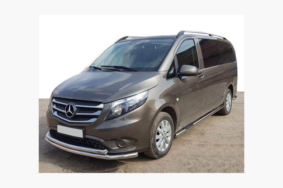 Mercedes Vito/V-class W447 2014– Přední ochranný rám ST014 (nerez) 60/42 Image