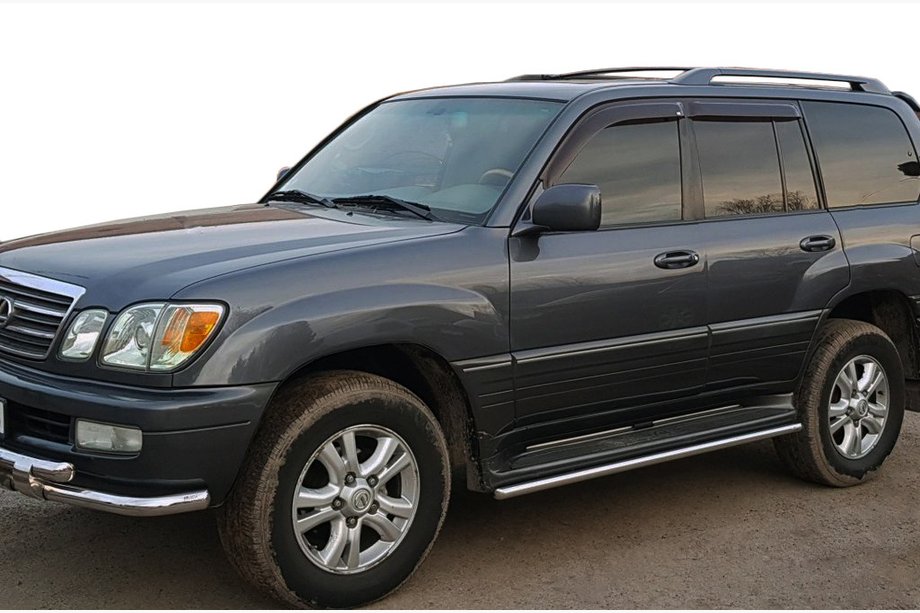 Lexus LX470 1998–2007 Ochranné boční prahy (2 ks, nerez) Image