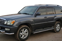 Lexus LX470 1998–2007 Ochranné boční prahy (2 ks, nerez) fotografie 1