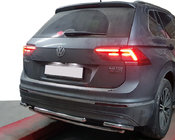 Volkswagen Tiguan 2016–2023 Zadní ochranný oblouk AK001-2 (nerez) fotografie 5