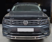 Volkswagen Tiguan 2016–2023 Přední ochranný rám ST016 (nerez) fotografie 1