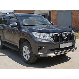 Přední ochranný rám ST014 (nerez) Toyota Land Cruiser Prado 150 2009–2023 fotografie 1
