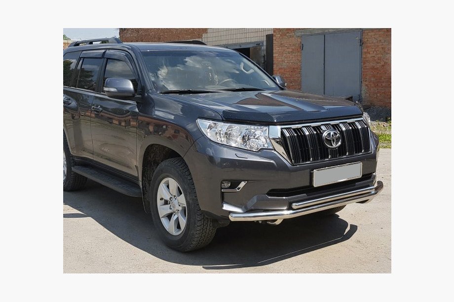 Toyota Land Cruiser Prado 150 2009–2023 Přední ochranný rám ST014 (nerez) 70/42 mm Image