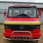 Mercedes T2 (507-814) 1967–1996 Nerezový přední ochranný rám (bullbar) s bočními tyčemi fotografie 1