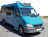 Mercedes Sprinter W901/902/903/904/905 1995–2006 Přední ochranný rám ST015-2 (nerez) fotografie 1