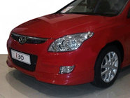 Hyundai I-30 2007–2011 Přední spodní nástavec nárazníku (k lakování) fotografie 1