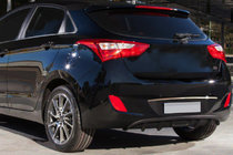 Hyundai I-30 2012–2017 Chromová lišta nad SPZ (HB, nerez) fotografie 1