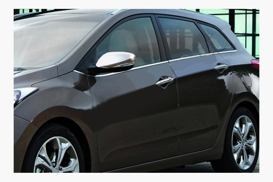 Hyundai Elantra (MD/UD) 2011–2015 Nerezové kryty zrcátek s výřezem pro směrovku (2 ks) Image