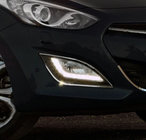 Hyundai I-30 2012–2017 Chromové kryty mlhových světel (2 ks, nerez) fotografie 3