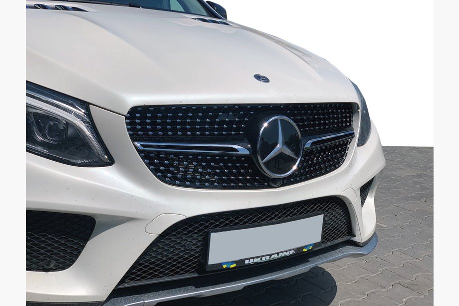 Mercedes GLE Coupé C292 2015–2019 Tuningová mřížka chladiče (Diamond Black) Image