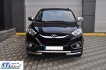 Hyundai IX-35 2010–2015 Přední ochranný oblouk ST014-1 (nerez) fotografie 2