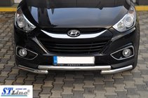 Hyundai IX-35 2010–2015 Přední ochranný oblouk ST014-1 (nerez) fotografie 3
