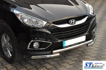 Hyundai IX-35 2010–2015 Přední ochranný oblouk ST014-1 (nerez) fotografie 4