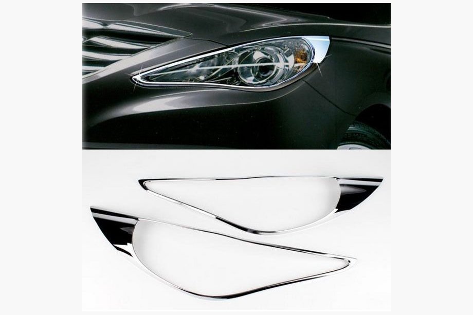 Hyundai Sonata YF 2010–2014 Rámečky světlometů (2 ks, plast) Image
