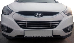 Hyundai IX-35 2010–2015 Mřížka do nárazníku (nerez) fotografie 1