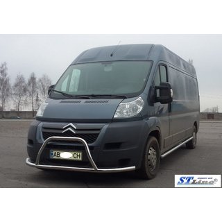 Přední ochranný rám ST019 (nerez) fotografie 3