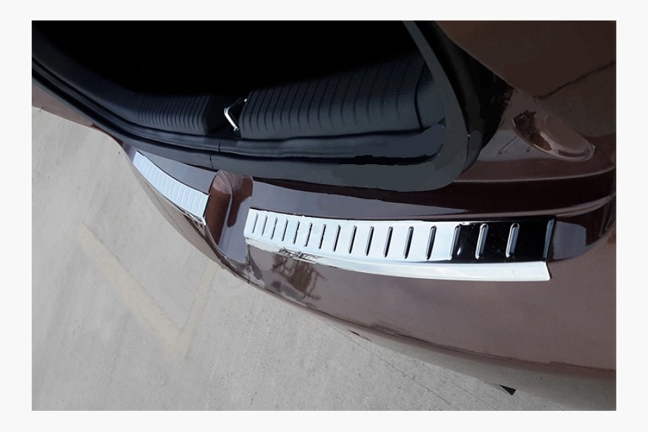 Hyundai I-20 2014–2020 Nerezové kryty zadního nárazníku OmsaLine 2014-2018 (2 díly) Image