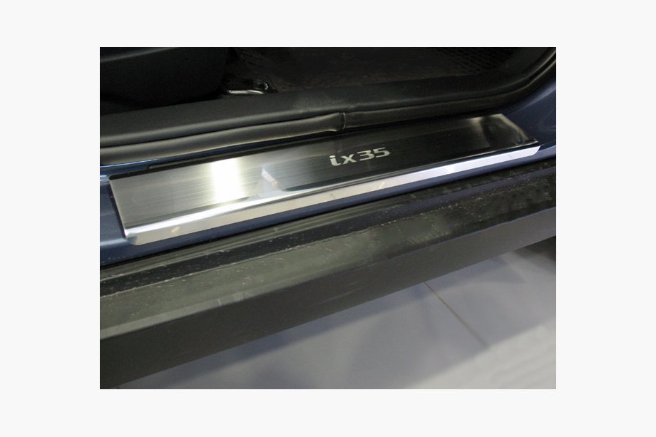 Hyundai IX-20 2010–2019 Nerezové kryty prahů Natanika Premium (4 ks) Image