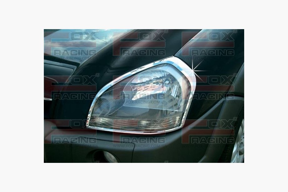 Hyundai Tucson JM 2004– Rámečky světlometů (2 ks, plast) Image