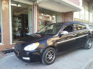 Hyundai Accent 2006–2010 Chromové kryty klik dveří (4 ks) OmsaLine – italská nerezová ocel fotografie 4