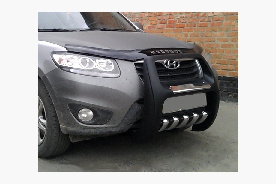 Hyundai Santa Fe 2 2006–2012 Bullbar (polyuretan) Image