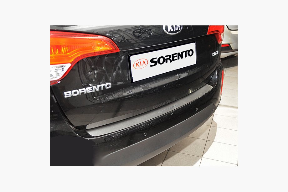 Kia Sorento II XM 2009–2014 Ochranná lišta zadního nárazníku Nathaniko (nerez) 2010–2012 Image