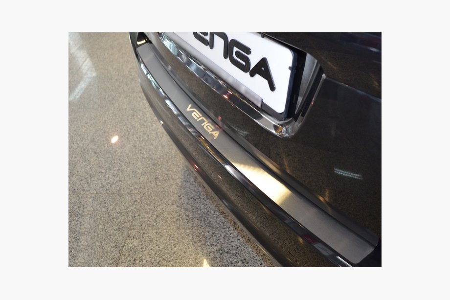 Kia Venga 2010–2019 Nerezová lišta zadního nárazníku Natanika Image