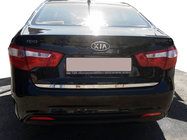 Kia Rio 2012–2017 Nerezová lišta na hranu víka kufru fotografie 1